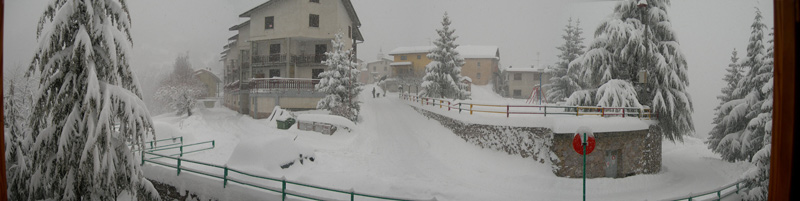 Nevicata a Sant'Anna